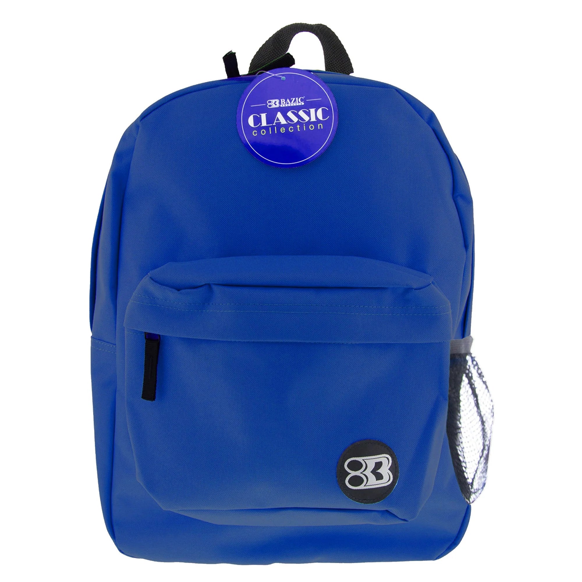 BAZIC 17" Black Classic Backpack