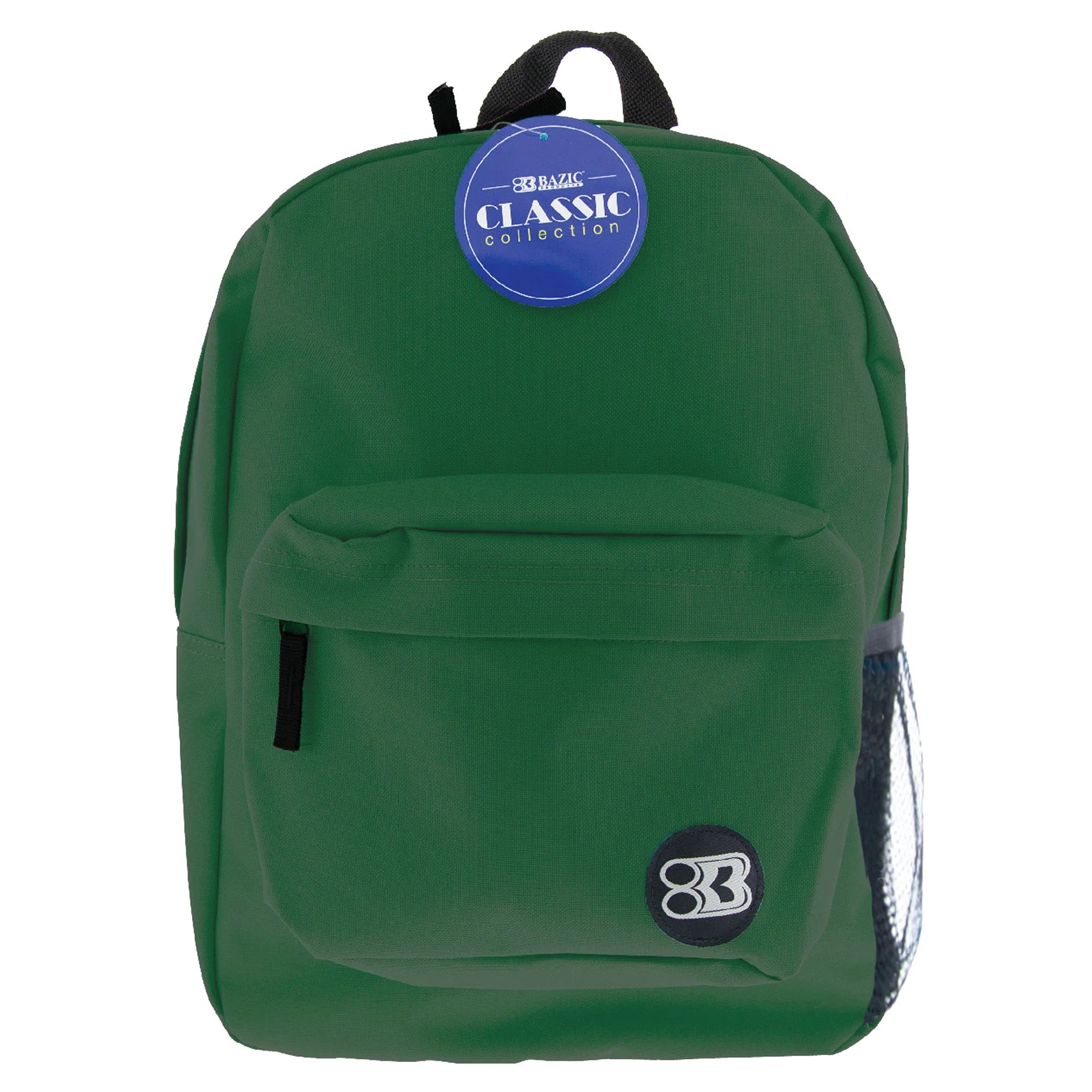 BAZIC 17" Black Classic Backpack