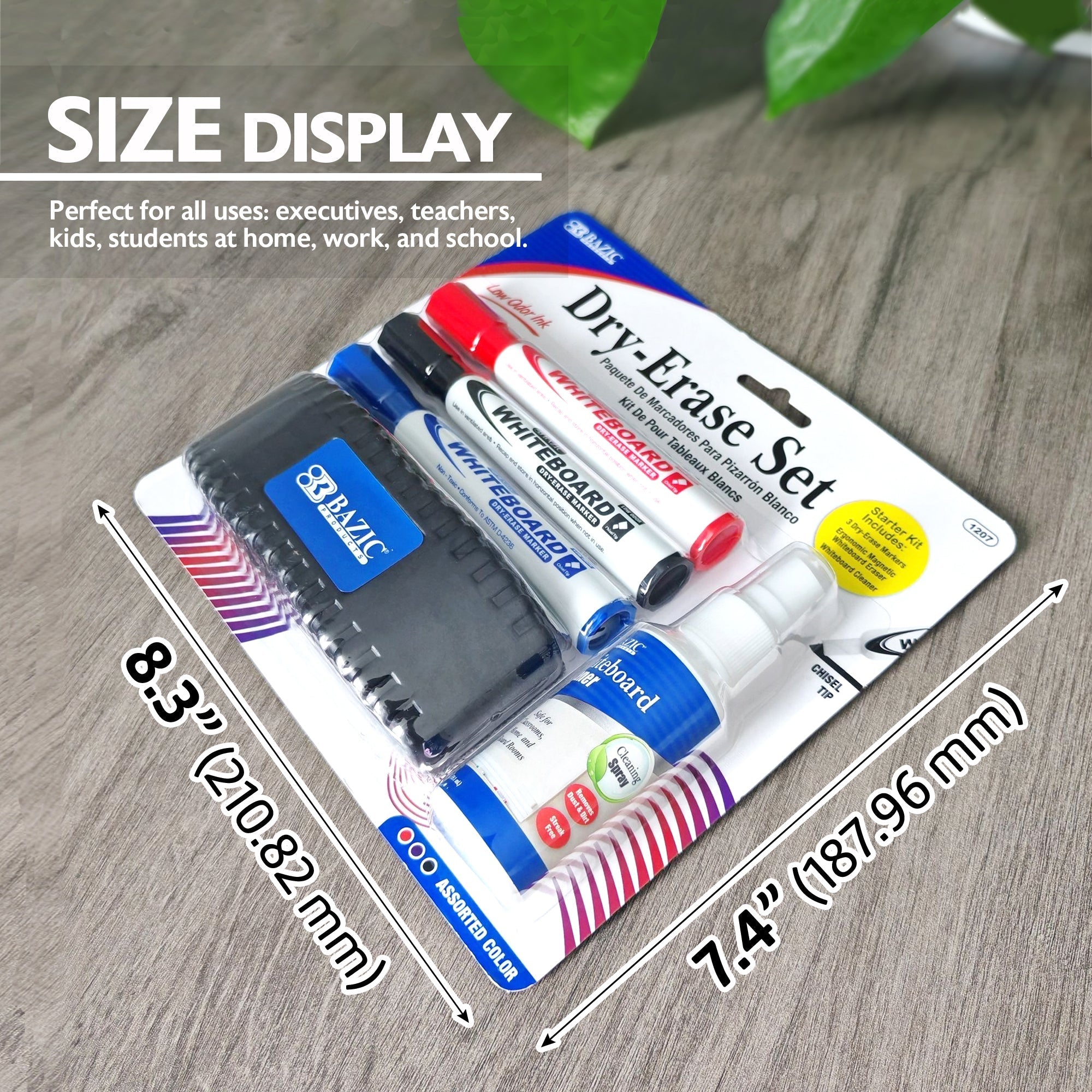 BAZIC Dry Erase Starter Kit