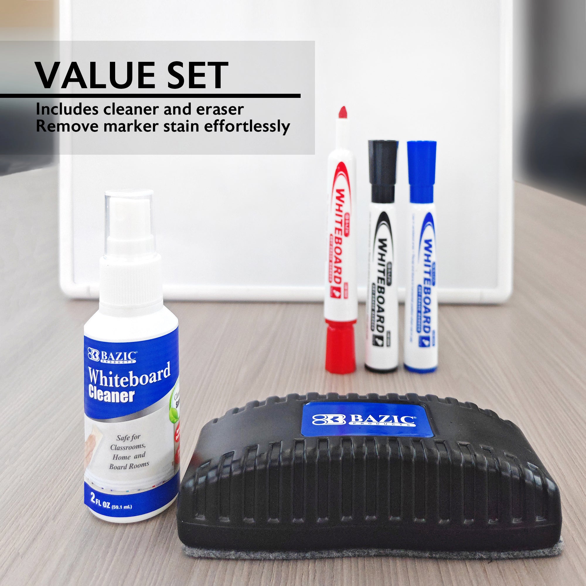 BAZIC Dry Erase Starter Kit