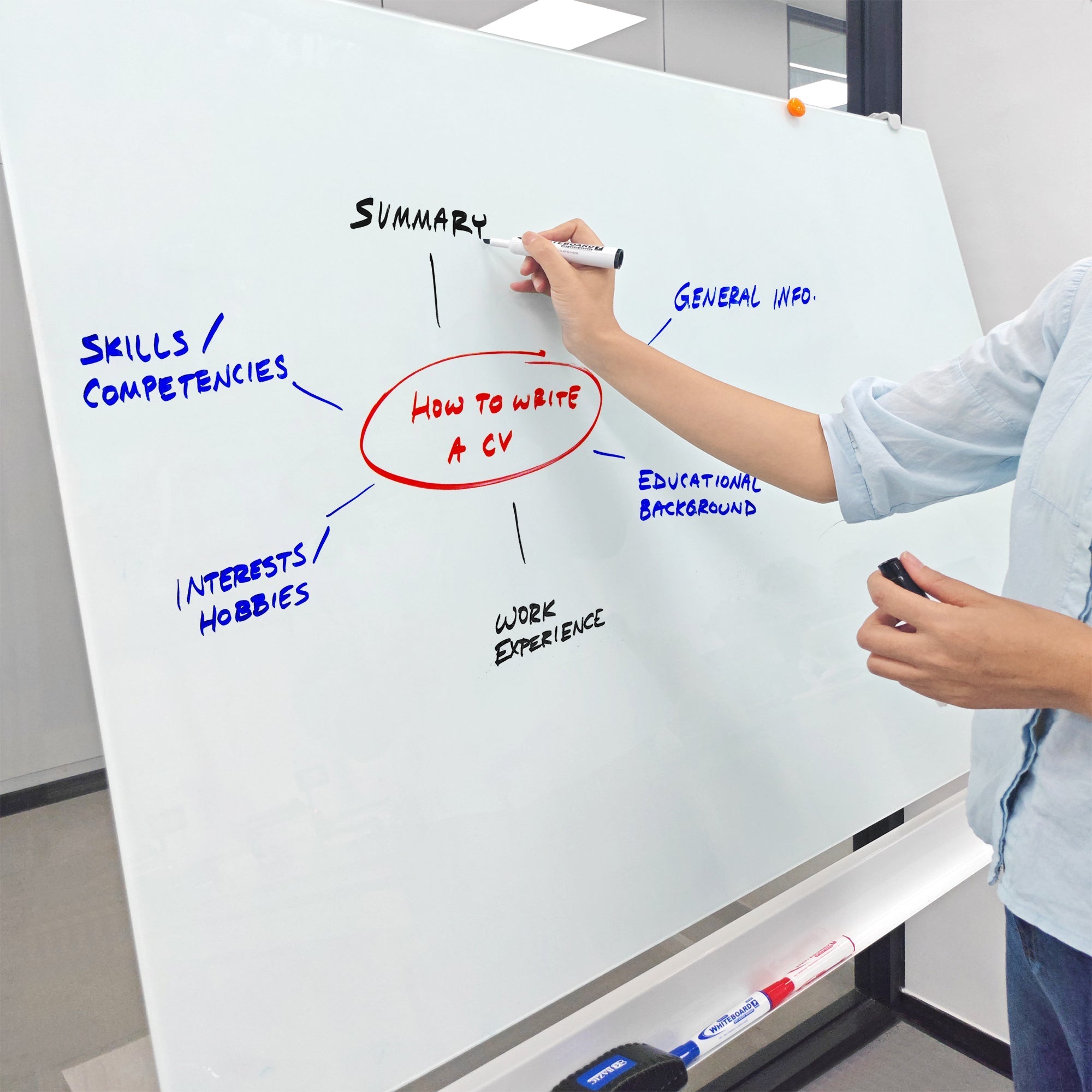 BAZIC Dry Erase Starter Kit