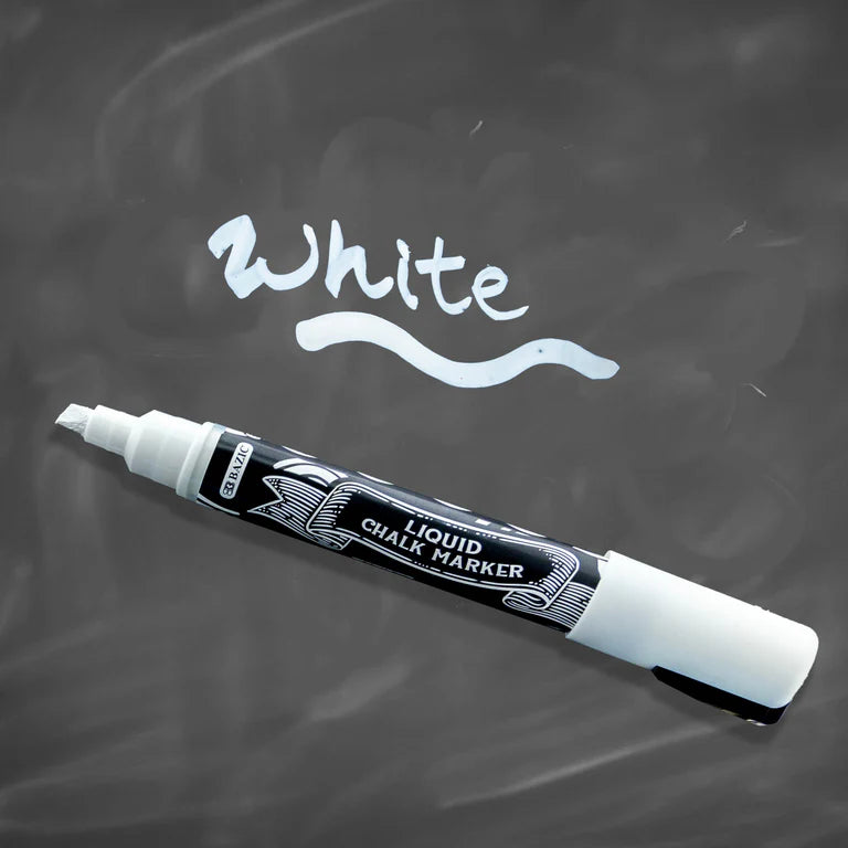 BAZIC White Liquid Chalk Marker