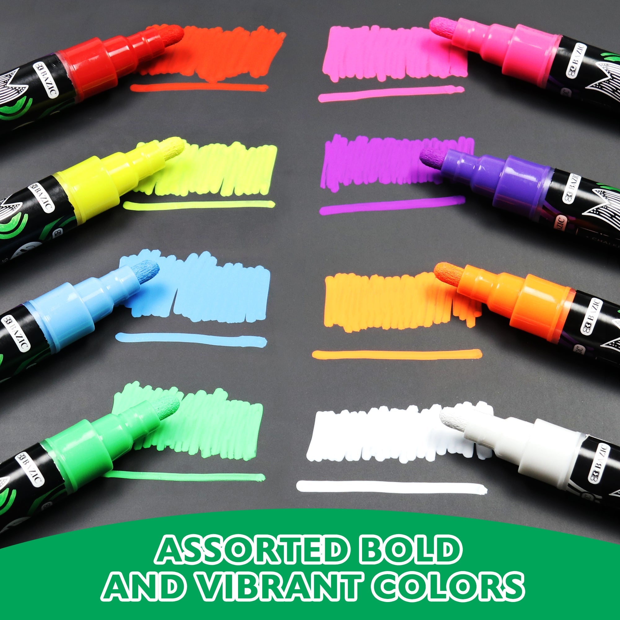 BAZIC Color Liquid Chalk Marker