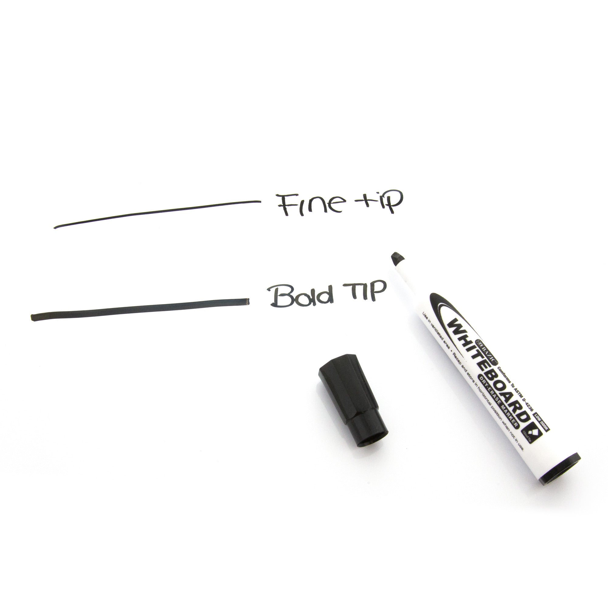 BAZIC Assorted Colors Chisel Tip Dry-Erase