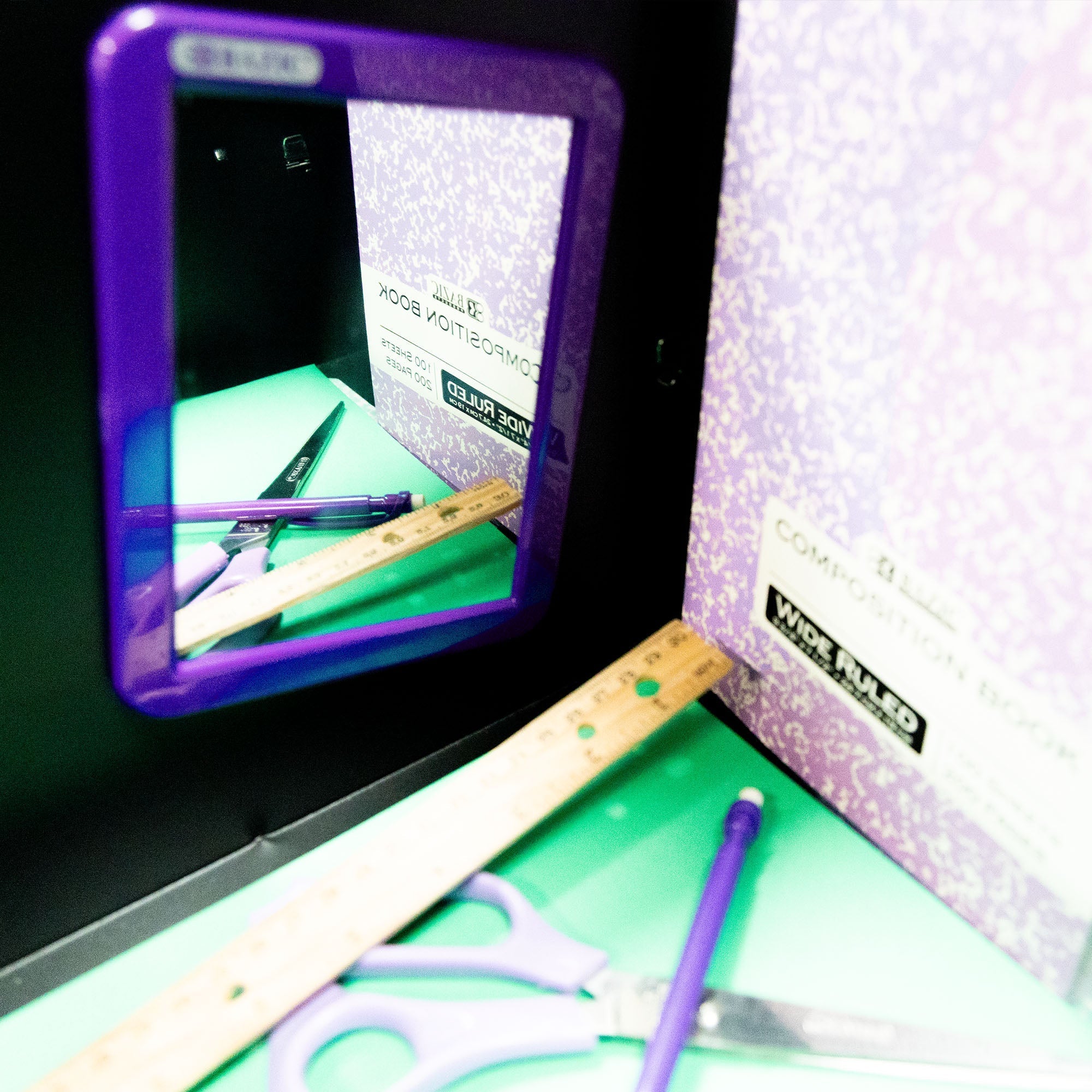 BAZIC Magnetic Locker Mirror