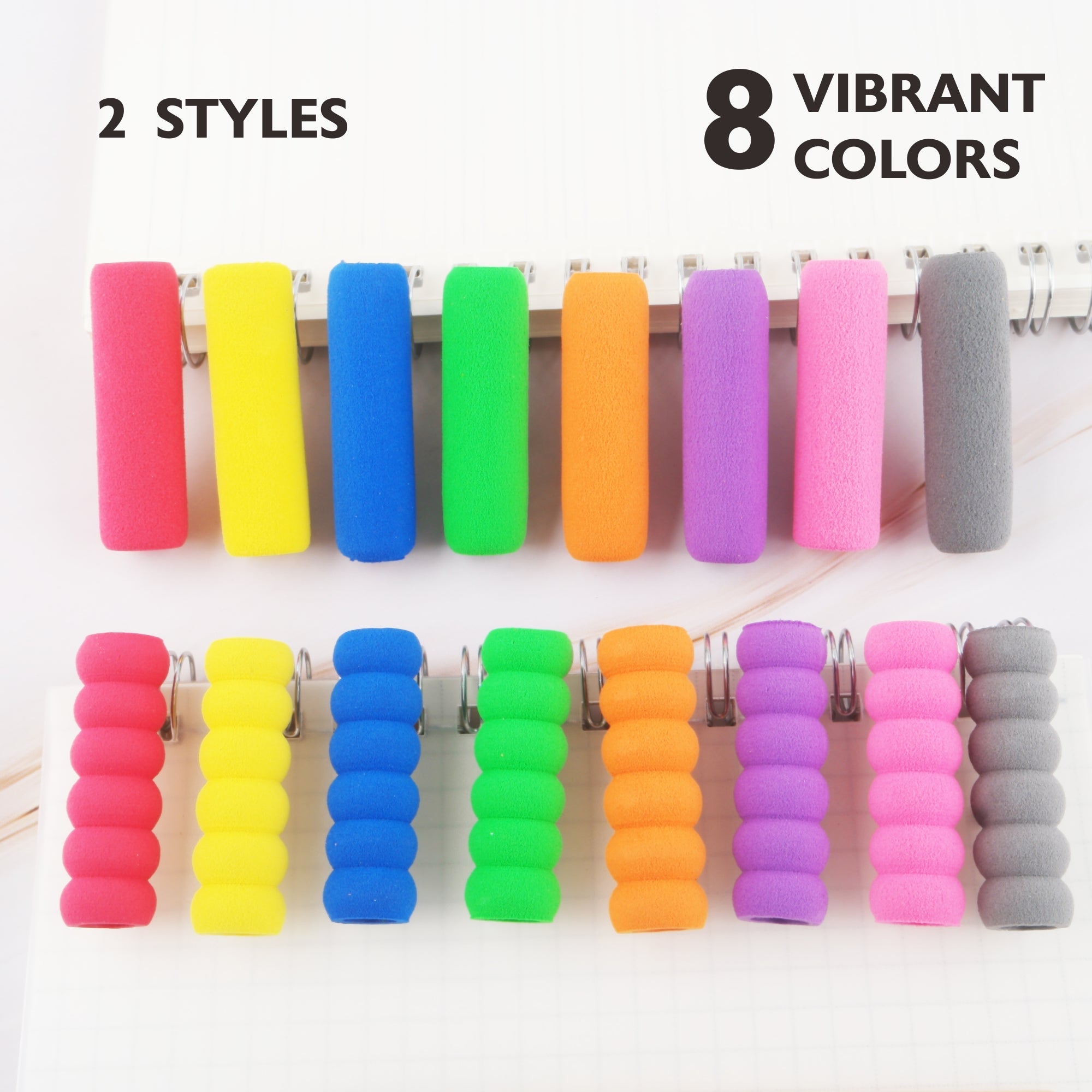 BAZIC Assorted Color & Shape Foam Pencil / Pen