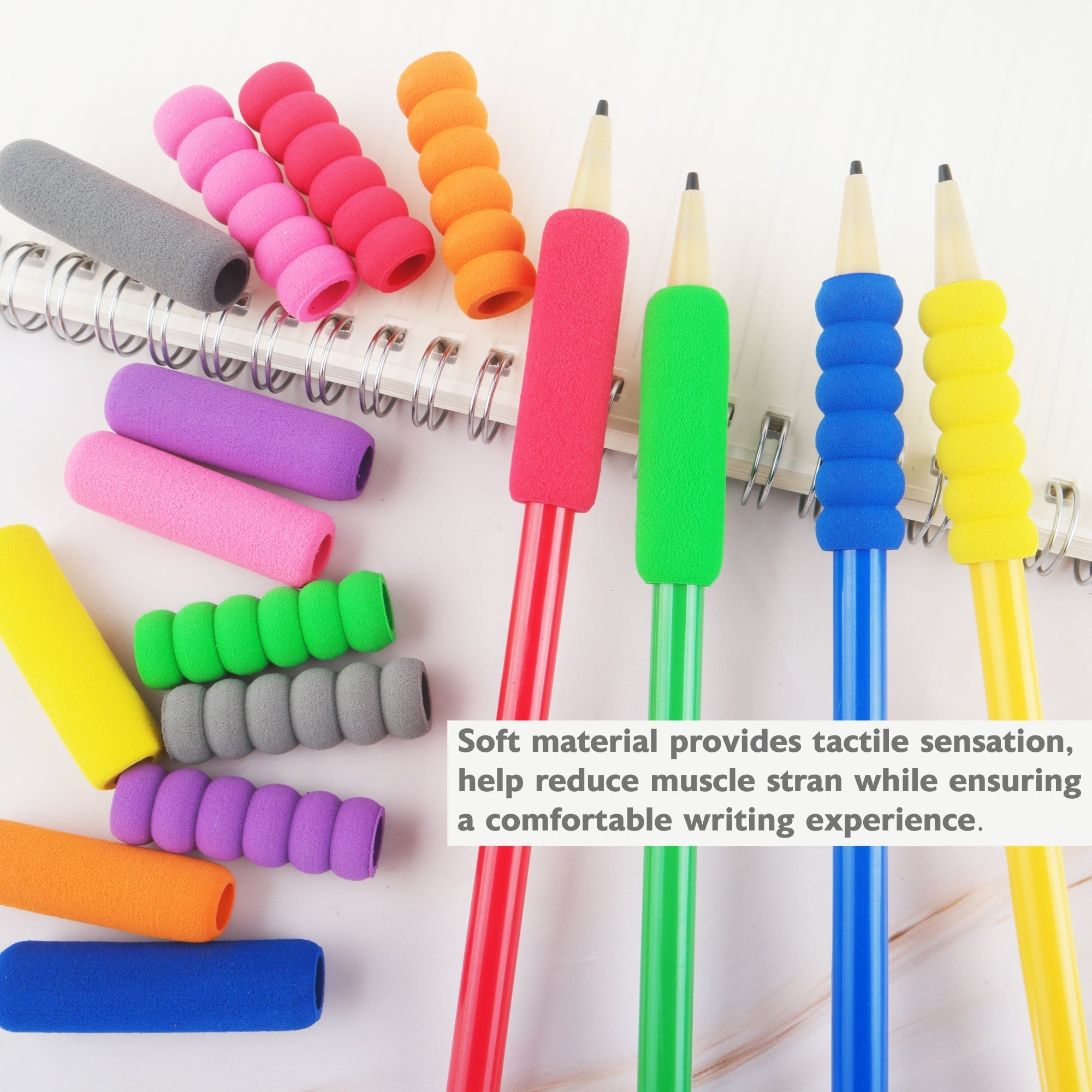 BAZIC Assorted Color & Shape Foam Pencil / Pen