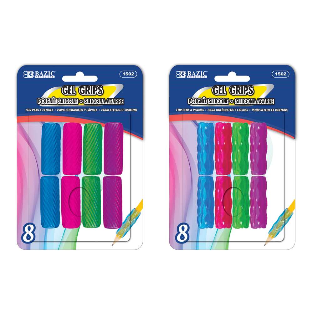 BAZIC Assorted Color & Shape Gel Pencil / Pen