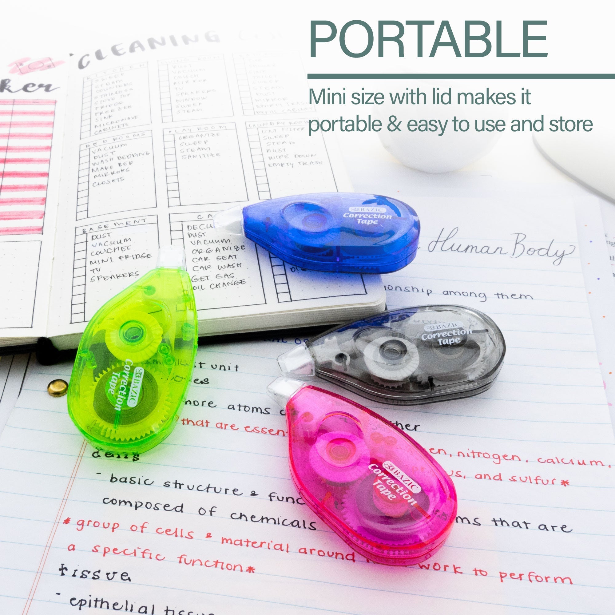 BAZIC 5 mm x 236" Correction Tape