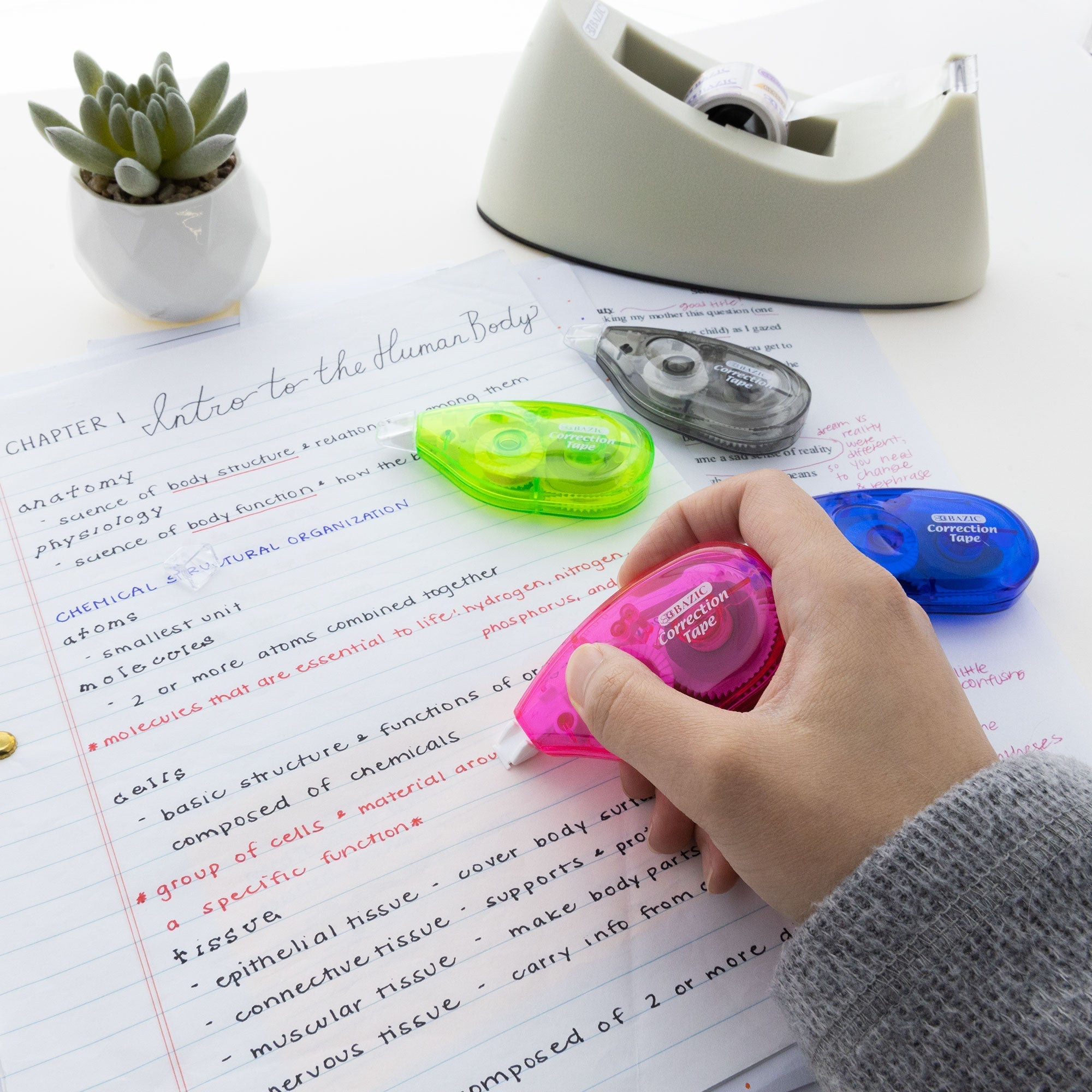 BAZIC 5 mm x 236" Correction Tape