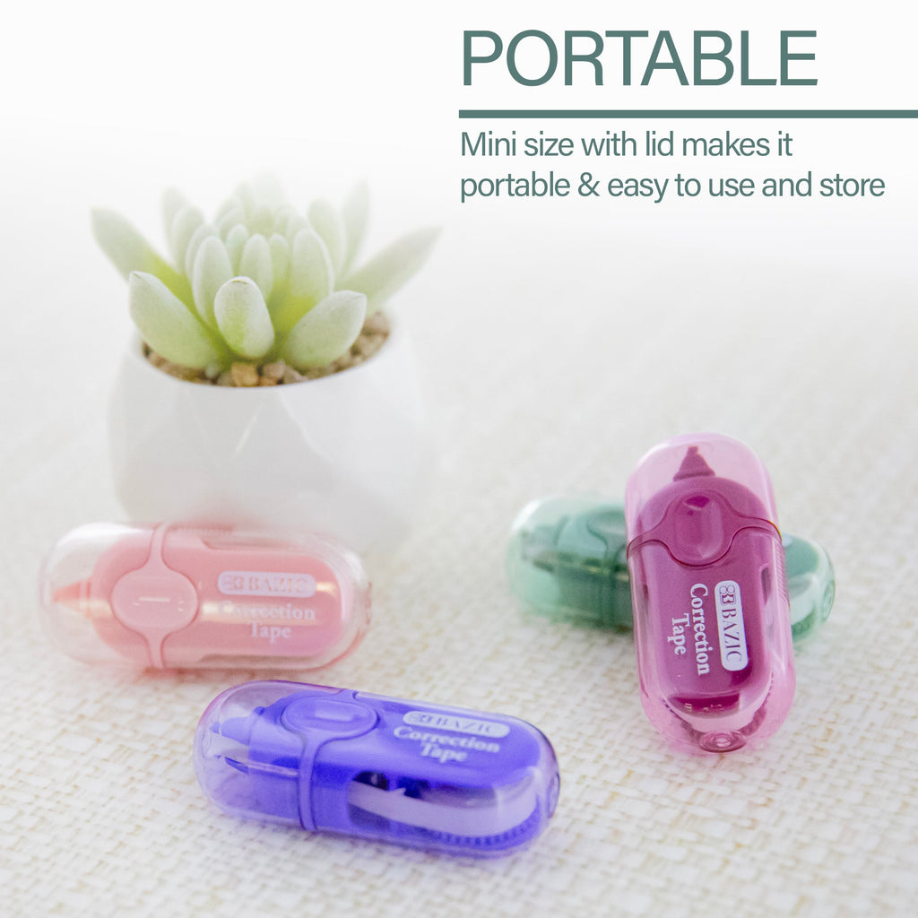 BAZIC 5 mm x 236" Mini Correction Tape with