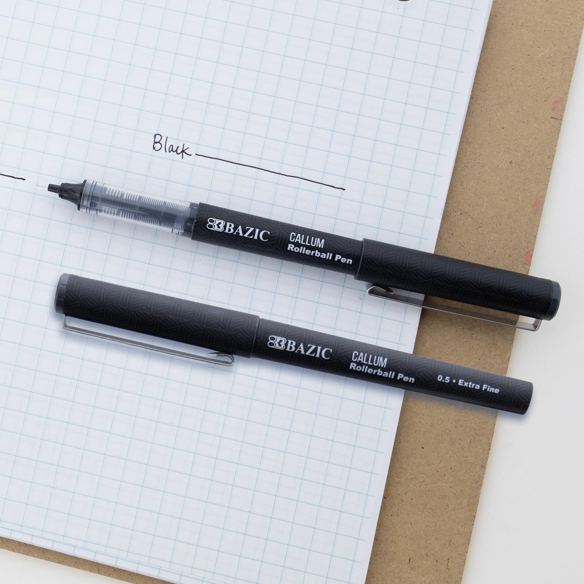 BAZIC Callum Black Jumbo Ink Tank Needle-Tip