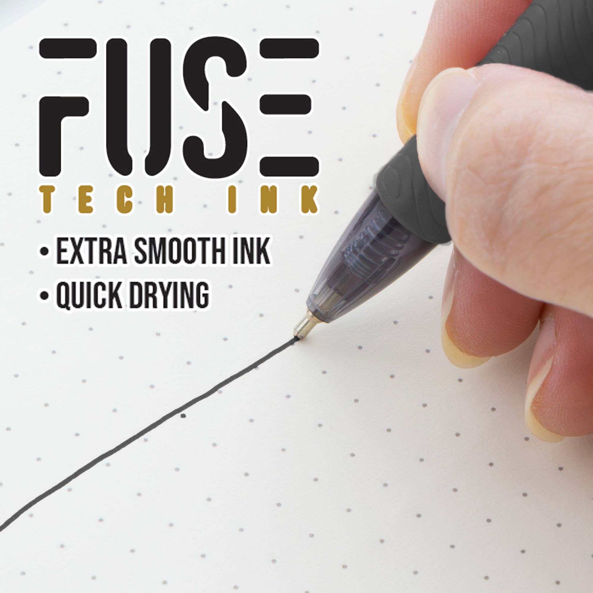 BAZIC Optima Black Oil-Gel Ink Retractable Pen