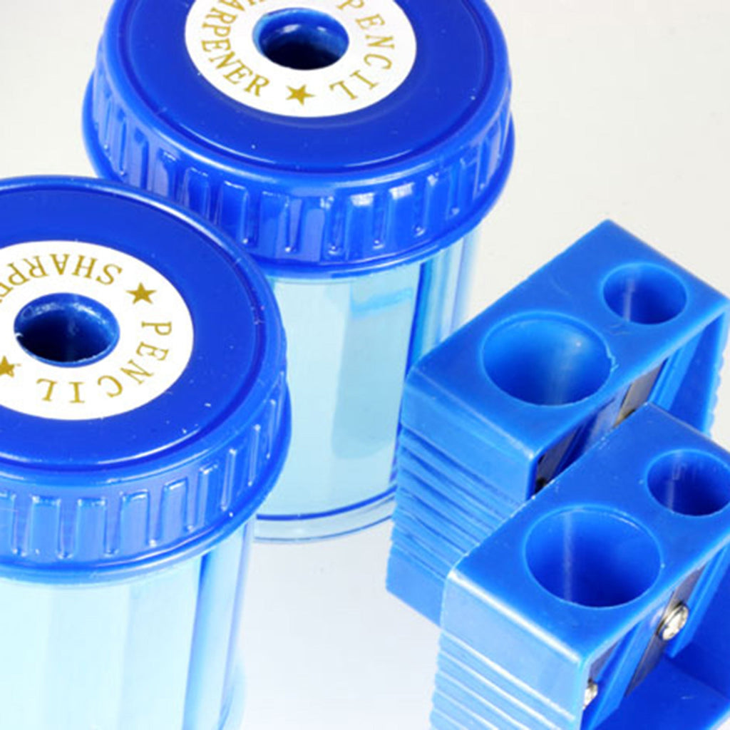 BAZIC 2 Dual Blades Sharpener + 2 Round