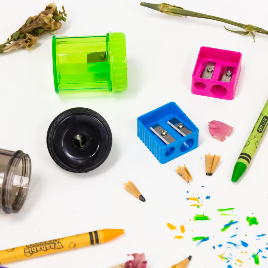 BAZIC 2 Dual Blades Sharpener + 2 Round