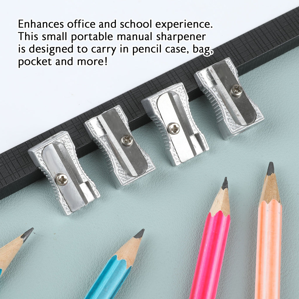 BAZIC Single Blade Metal Pencil Sharpener