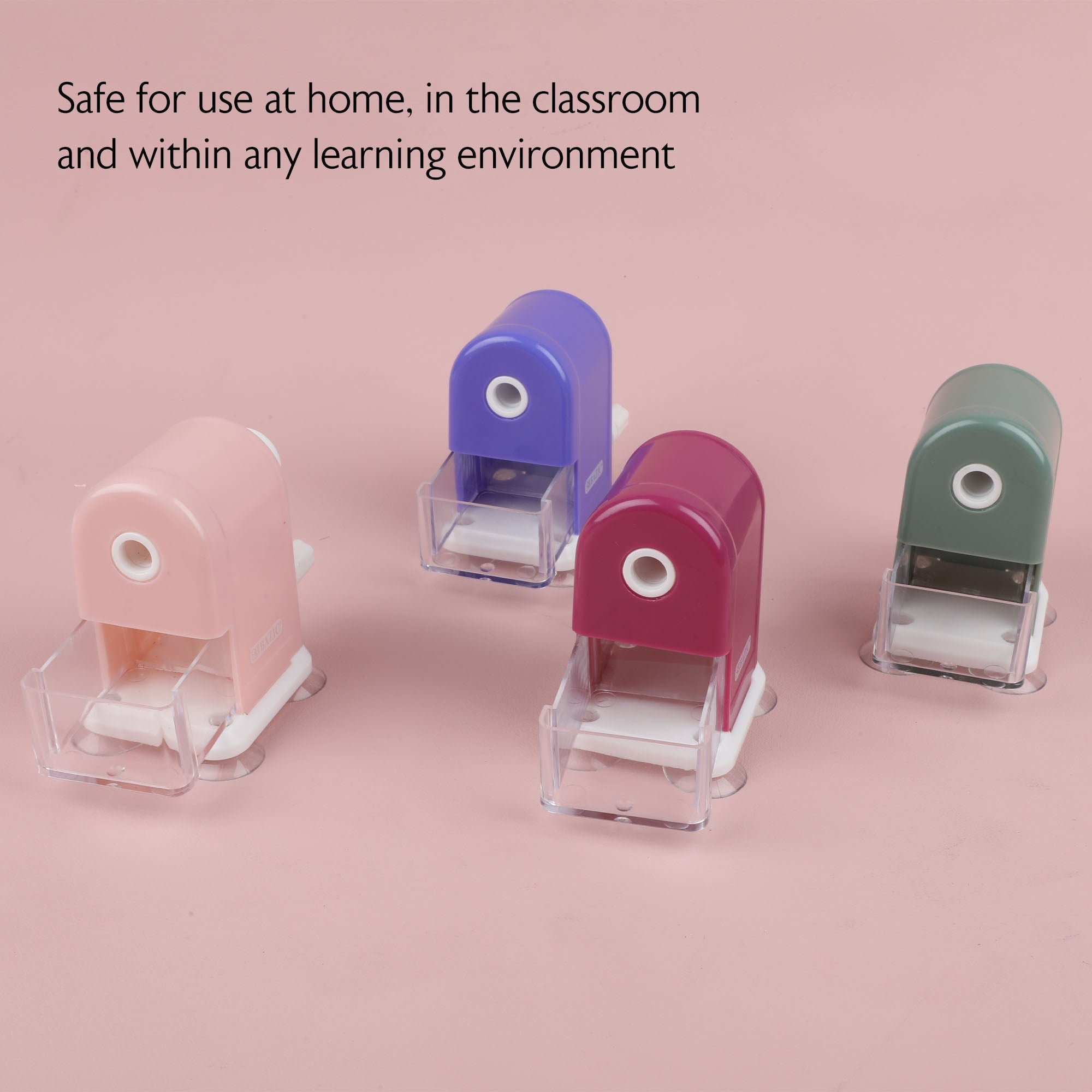 BAZIC Desktop Sharpener w/ Suction Cup Base
