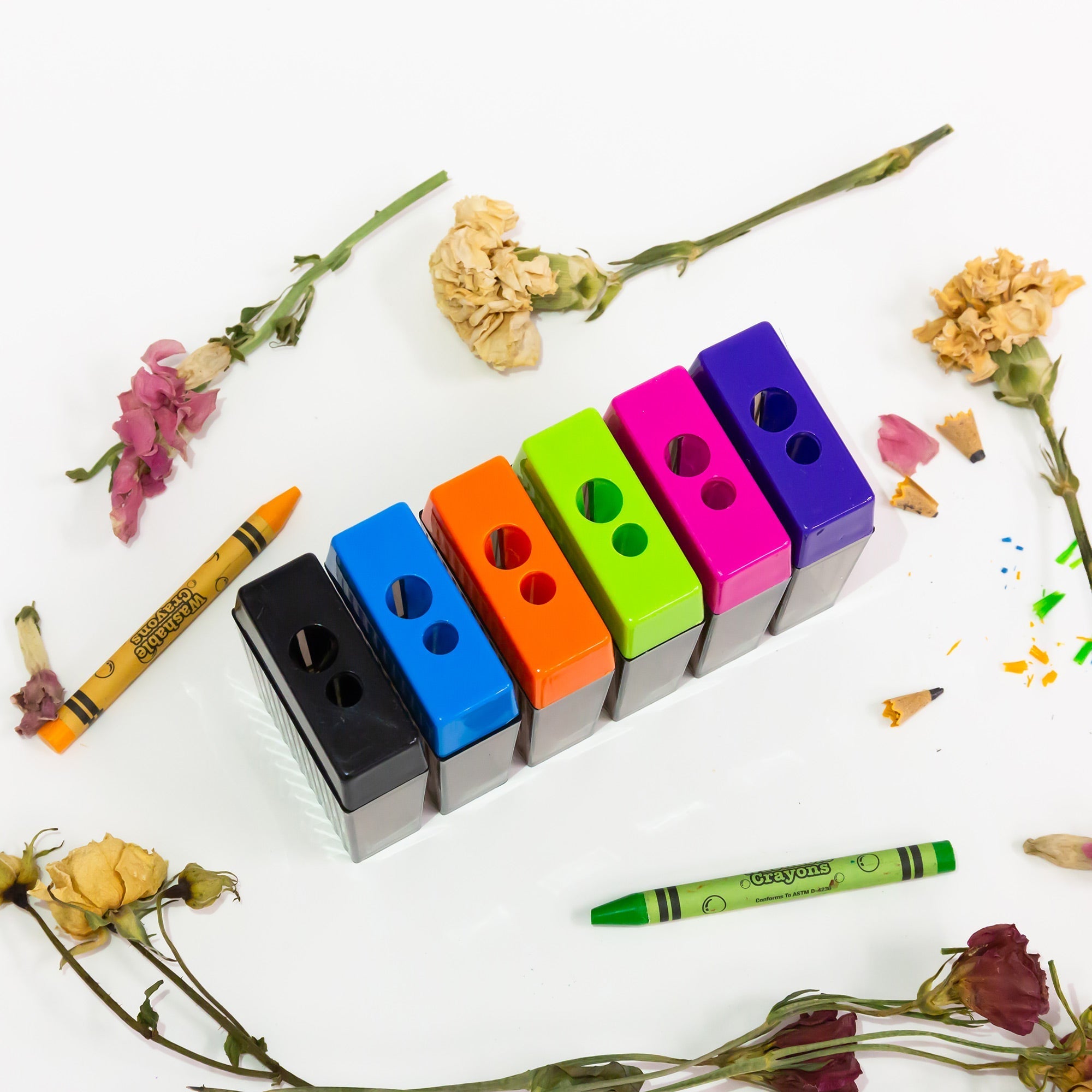 BAZIC Harper Dual Hole Square Sharpener