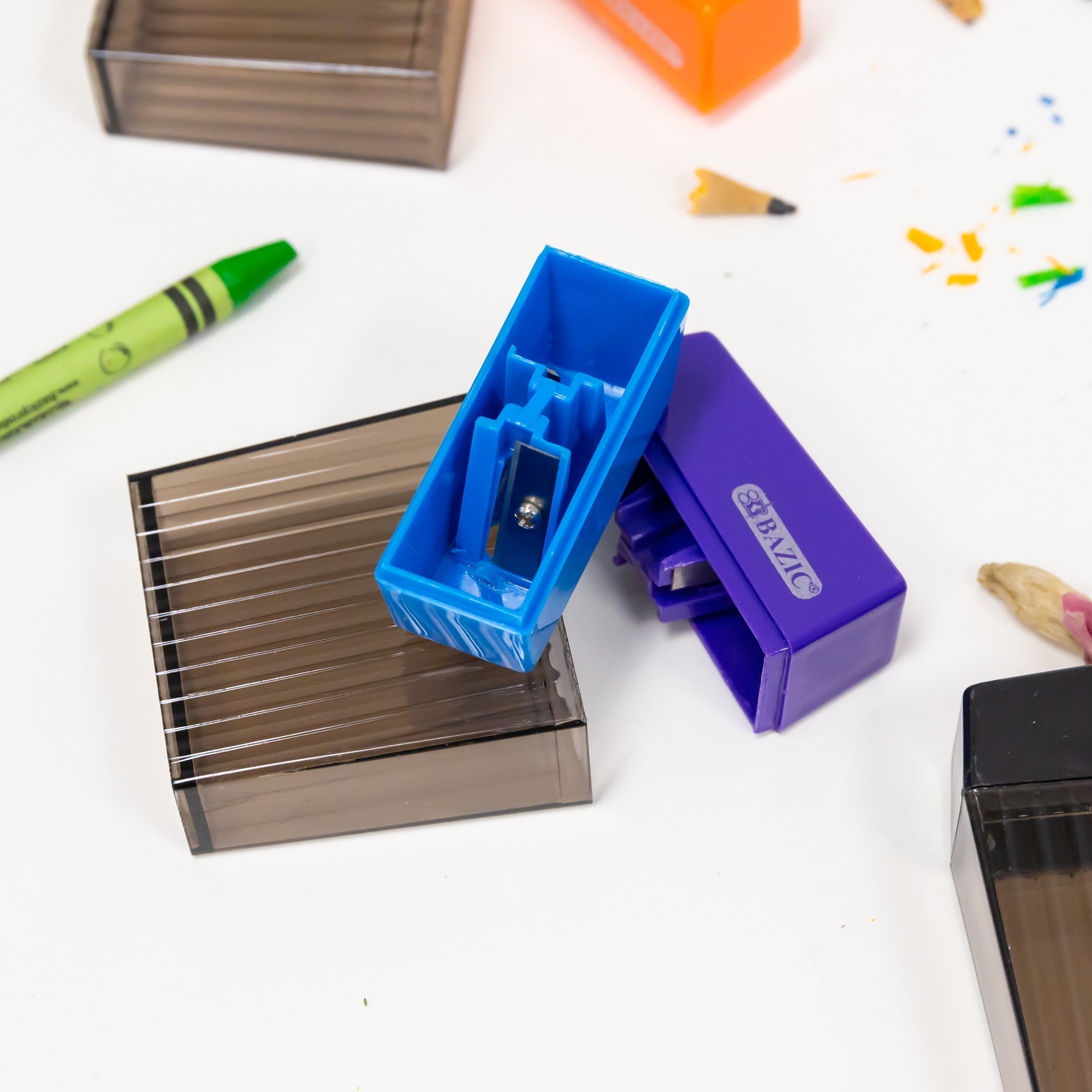 BAZIC Harper Dual Hole Square Sharpener