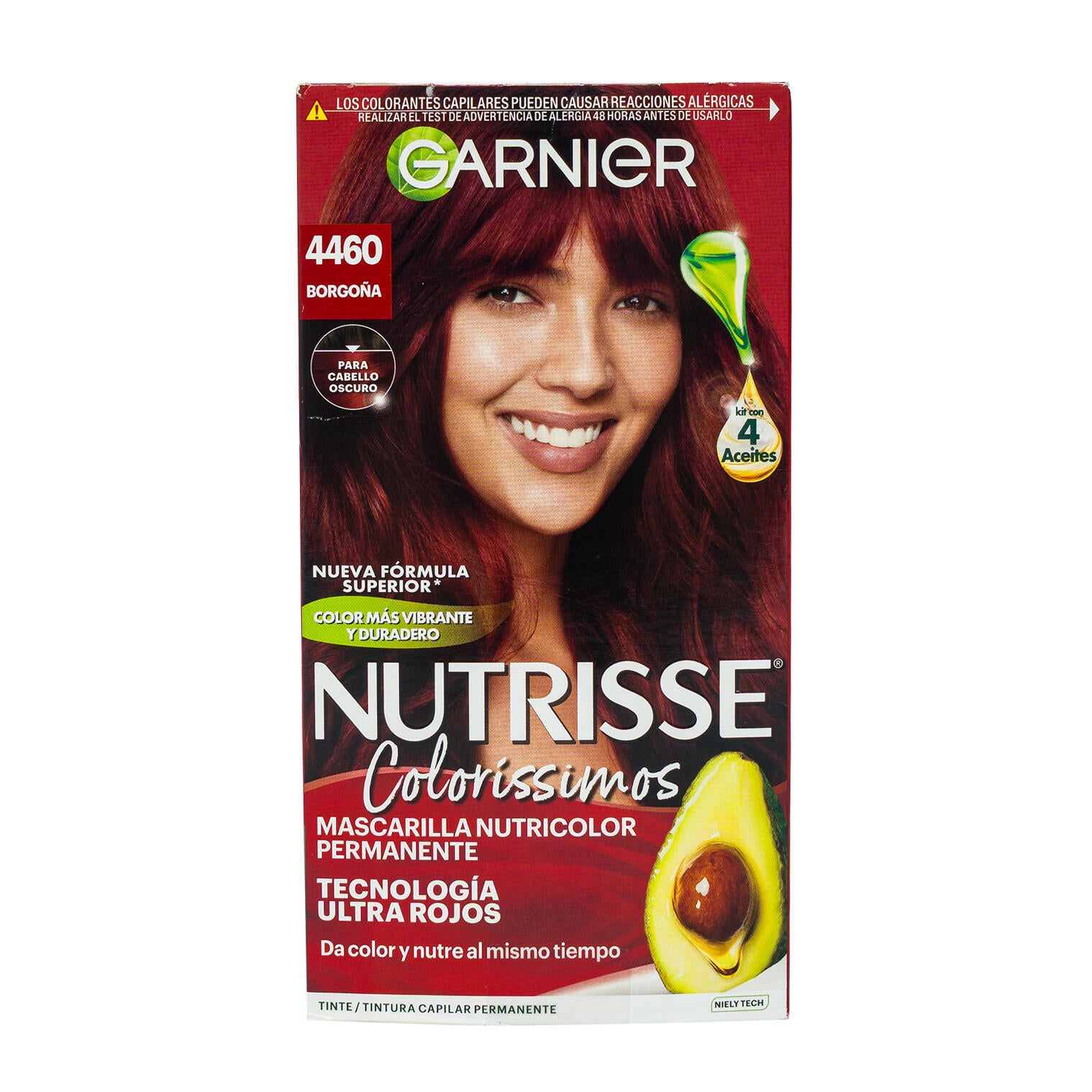 Garnier Nutrisse Nourishing Permanent Hair Color - 4460 Burgundy