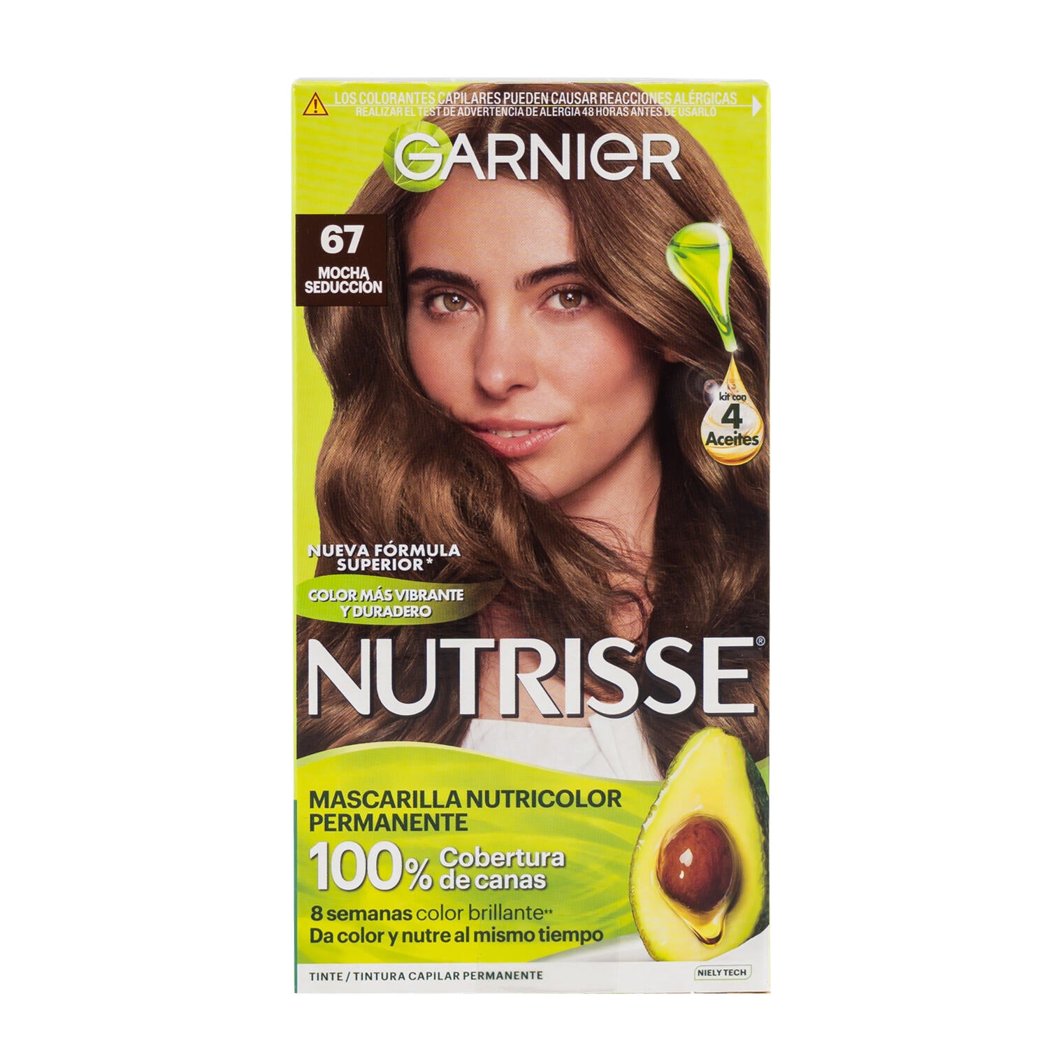 Garnier Nutrisse Nourishing Permanent Hair Color - 67 Chocolate