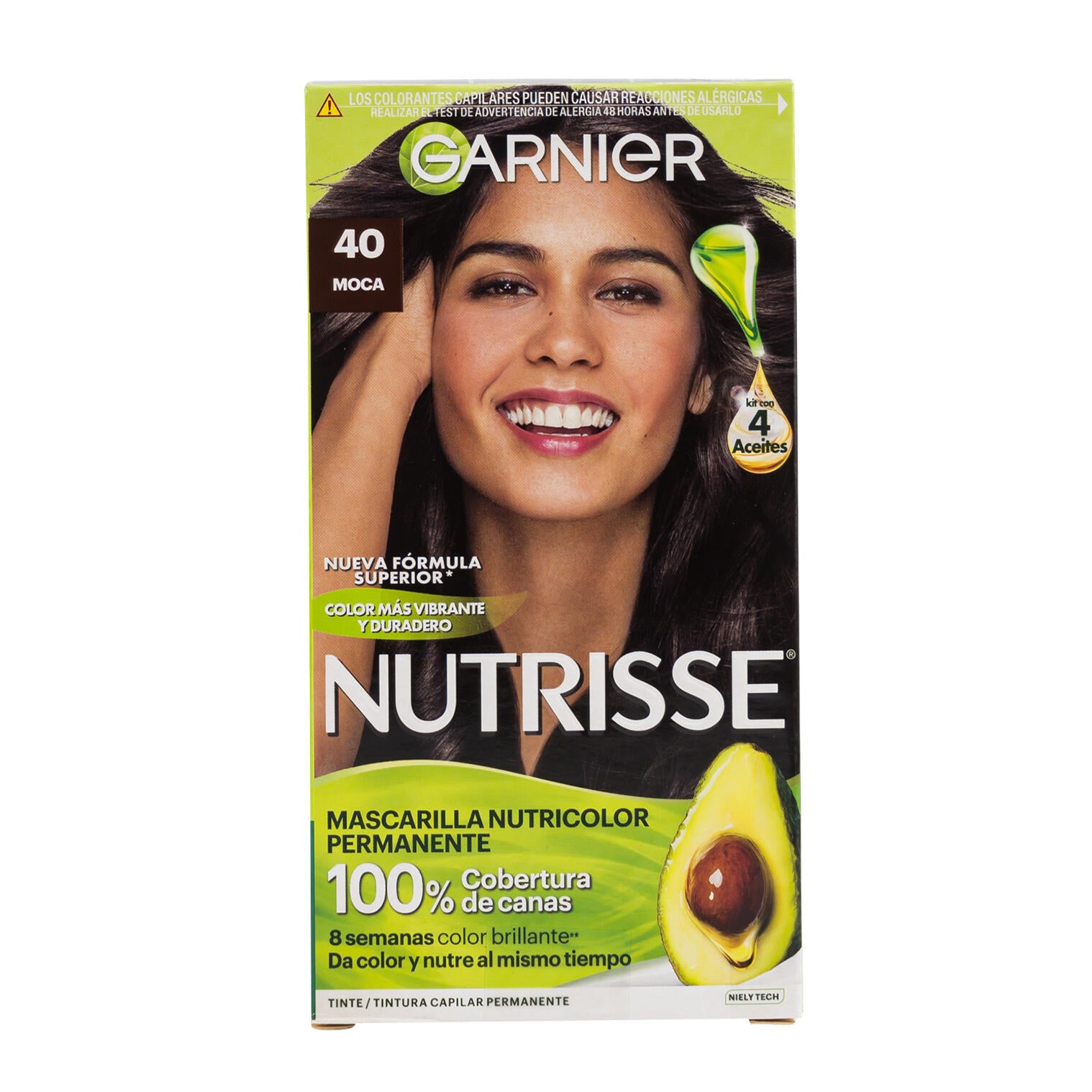 Garnier Nutrisse Nourishing Permanent Hair Color Creme - 40 Mocha