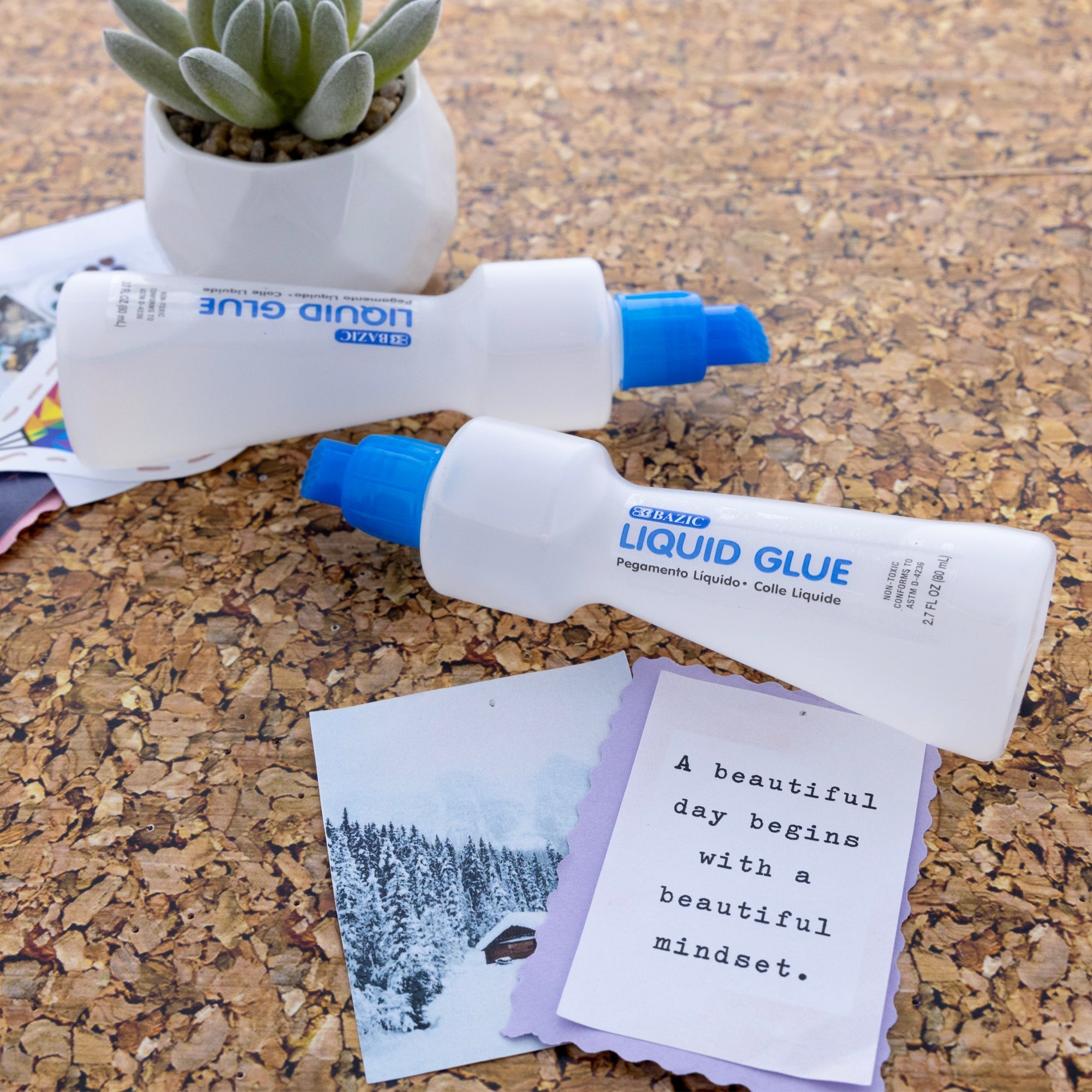 BAZIC Stationery Clear Glue