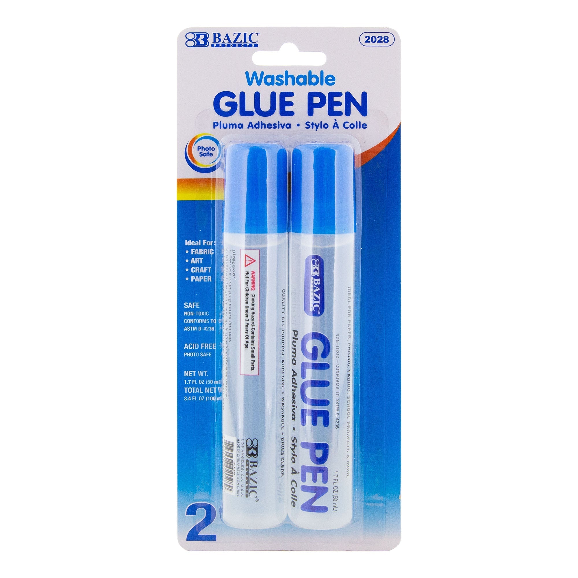 BAZIC Glue Pen (2/Pack)