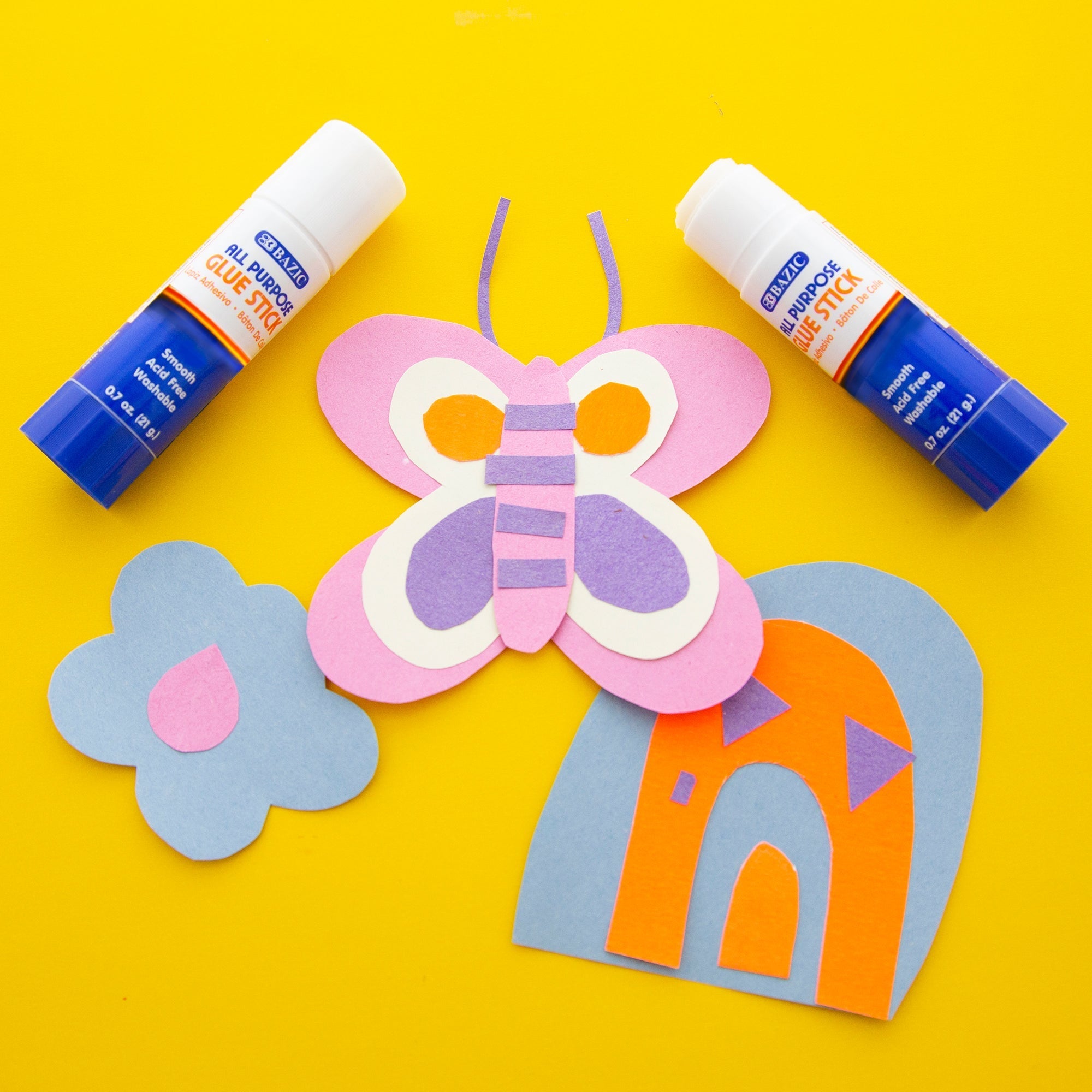 BAZIC Premium Glue Stick (2/Pack)