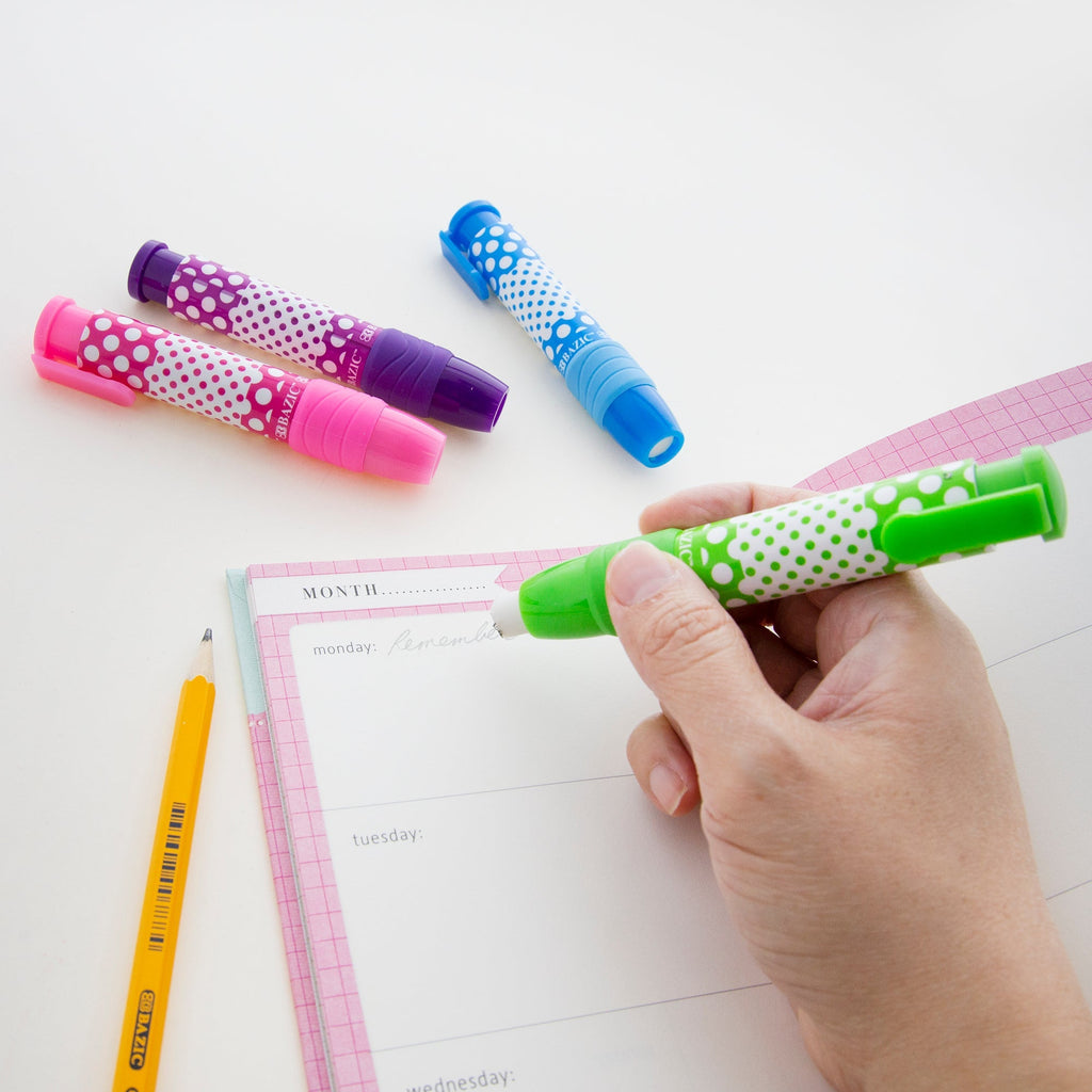 BAZIC Retractable Stick Erasers