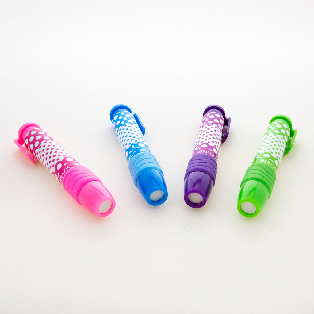 BAZIC Retractable Stick Erasers