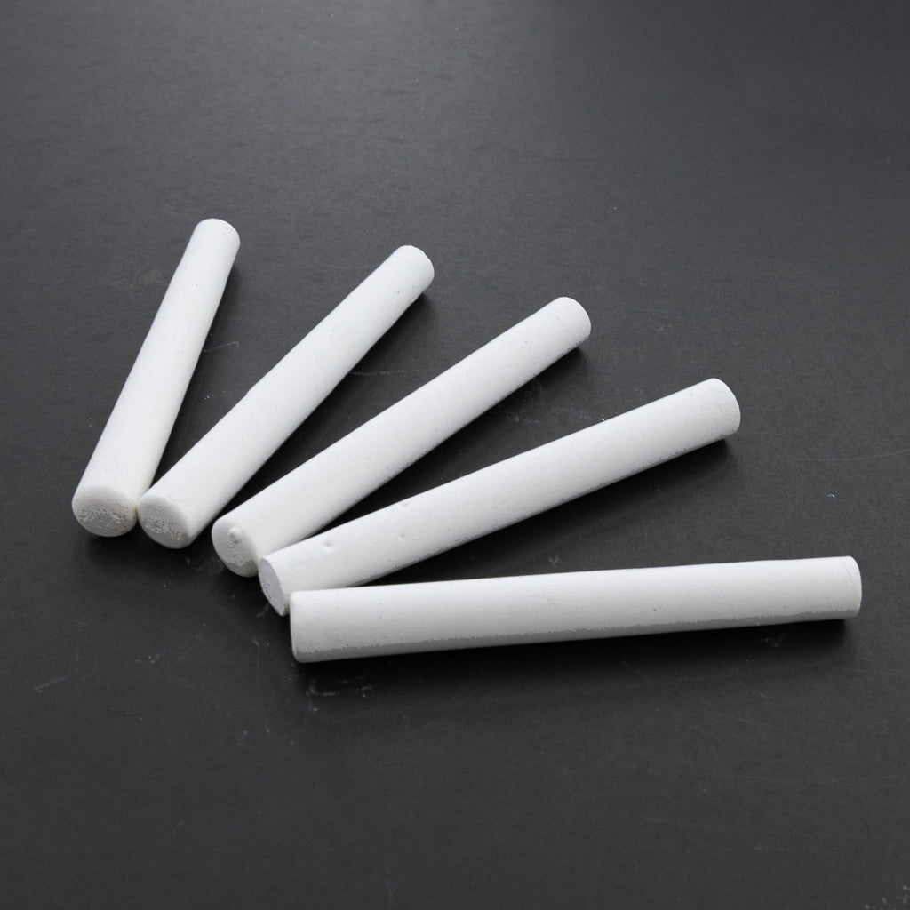 BAZIC Dustless White Chalk (24/Box)