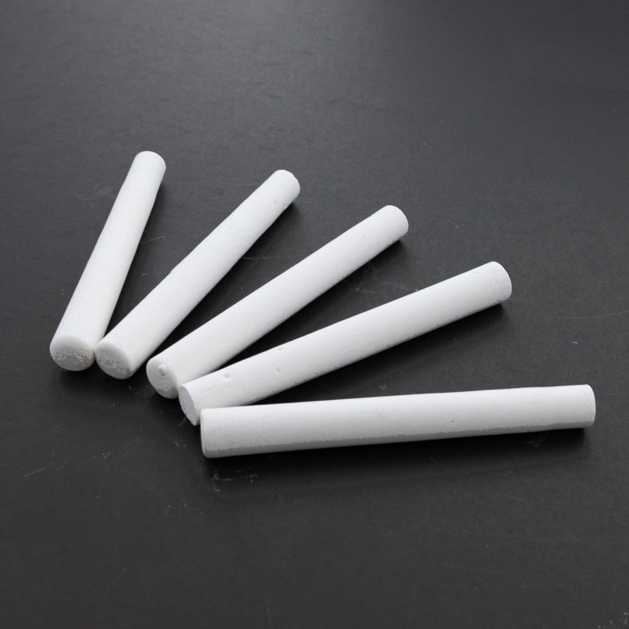BAZIC Dustless White Chalk (24/Box)