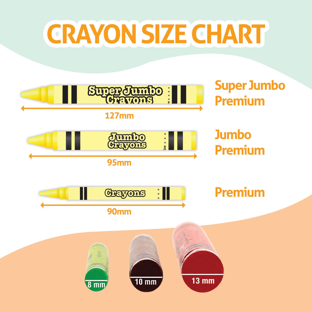 BAZIC 24 Color Premium Crayons