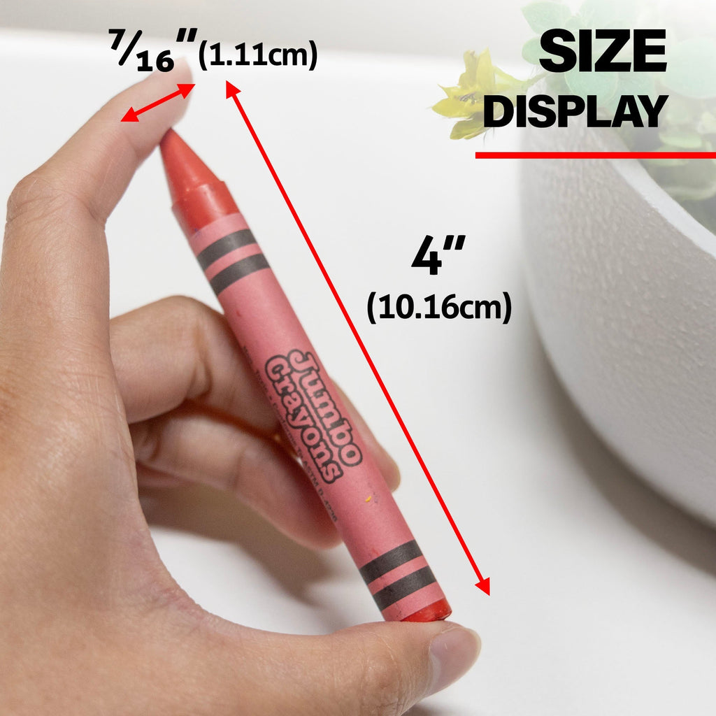 BAZIC 8 Color Premium Jumbo Crayons