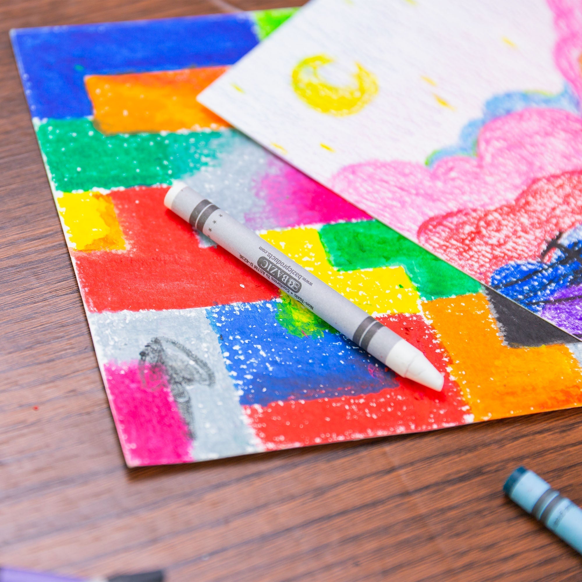 BAZIC 12 Color Premium Jumbo Crayons