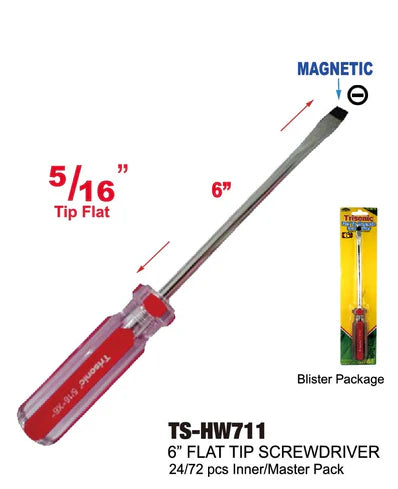 Flat Tip Screwdriver