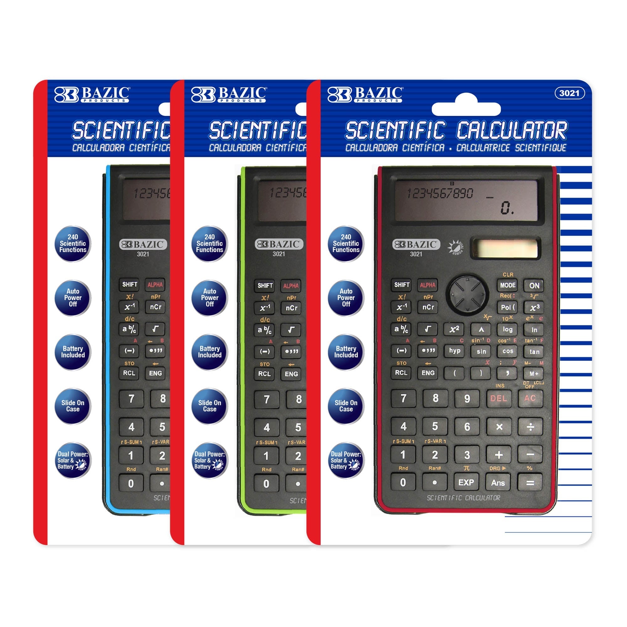 BAZIC 240 Function Fancy color Scientific