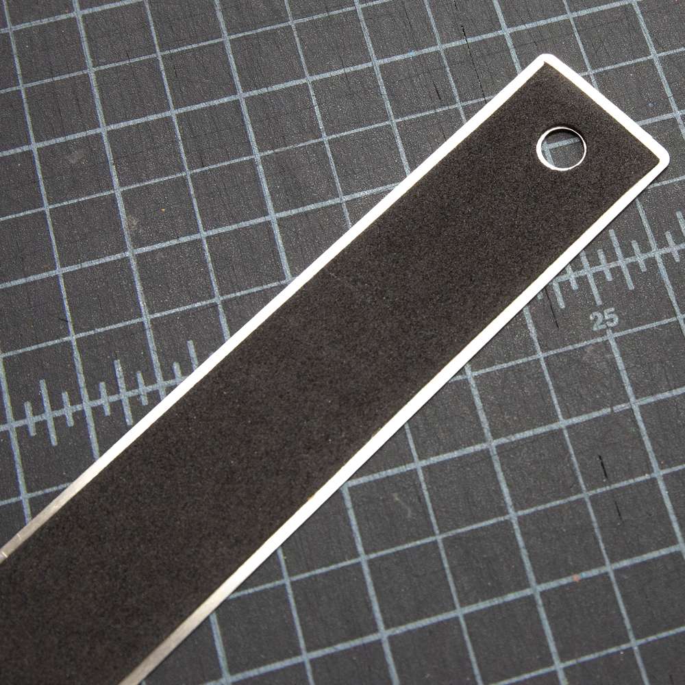 BAZIC 12" (30cm) Stainless Steel Ruler w/ Non