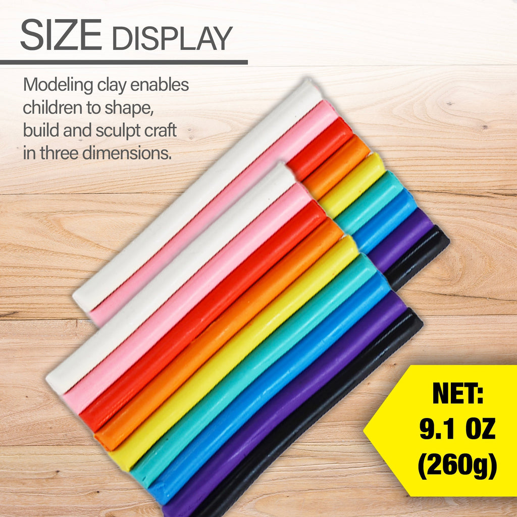 BAZIC  9 Color Modeling Clay
