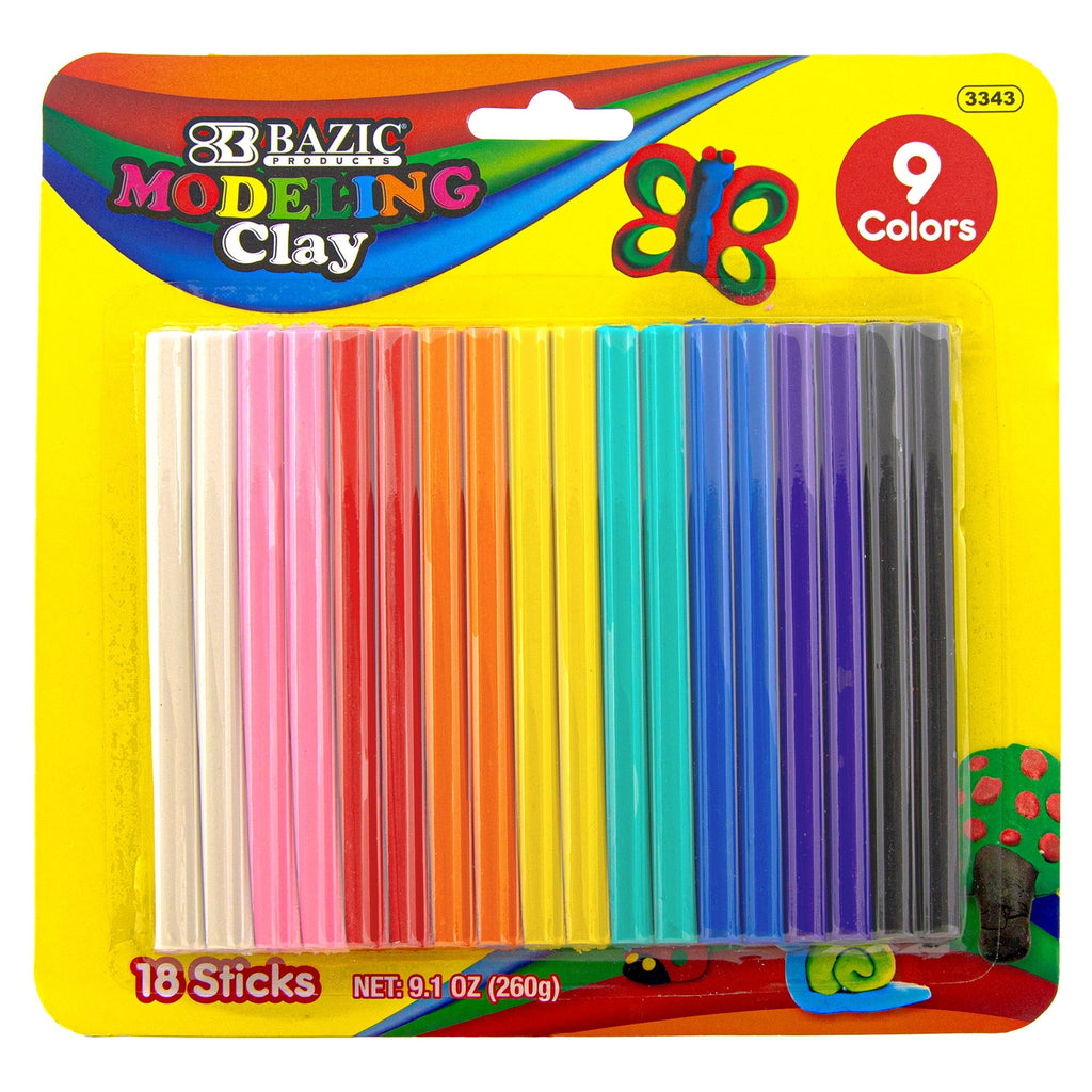 BAZIC  9 Color Modeling Clay