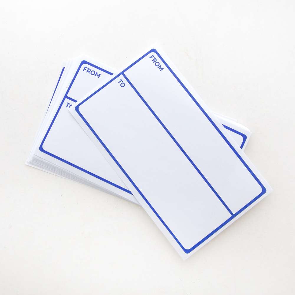 BAZIC Mailing Label (25/Pack)