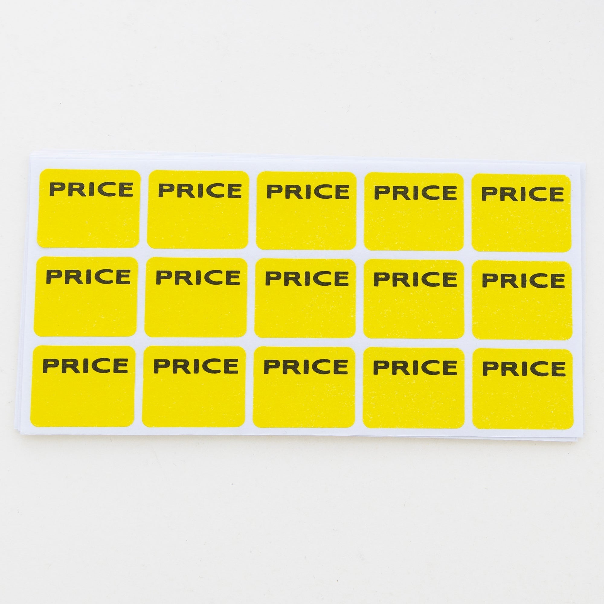 BAZIC Yellow Price Mark Label (180/Pack)