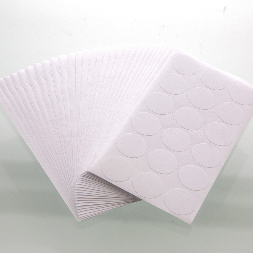 Bazic White Label 3/4" Round
