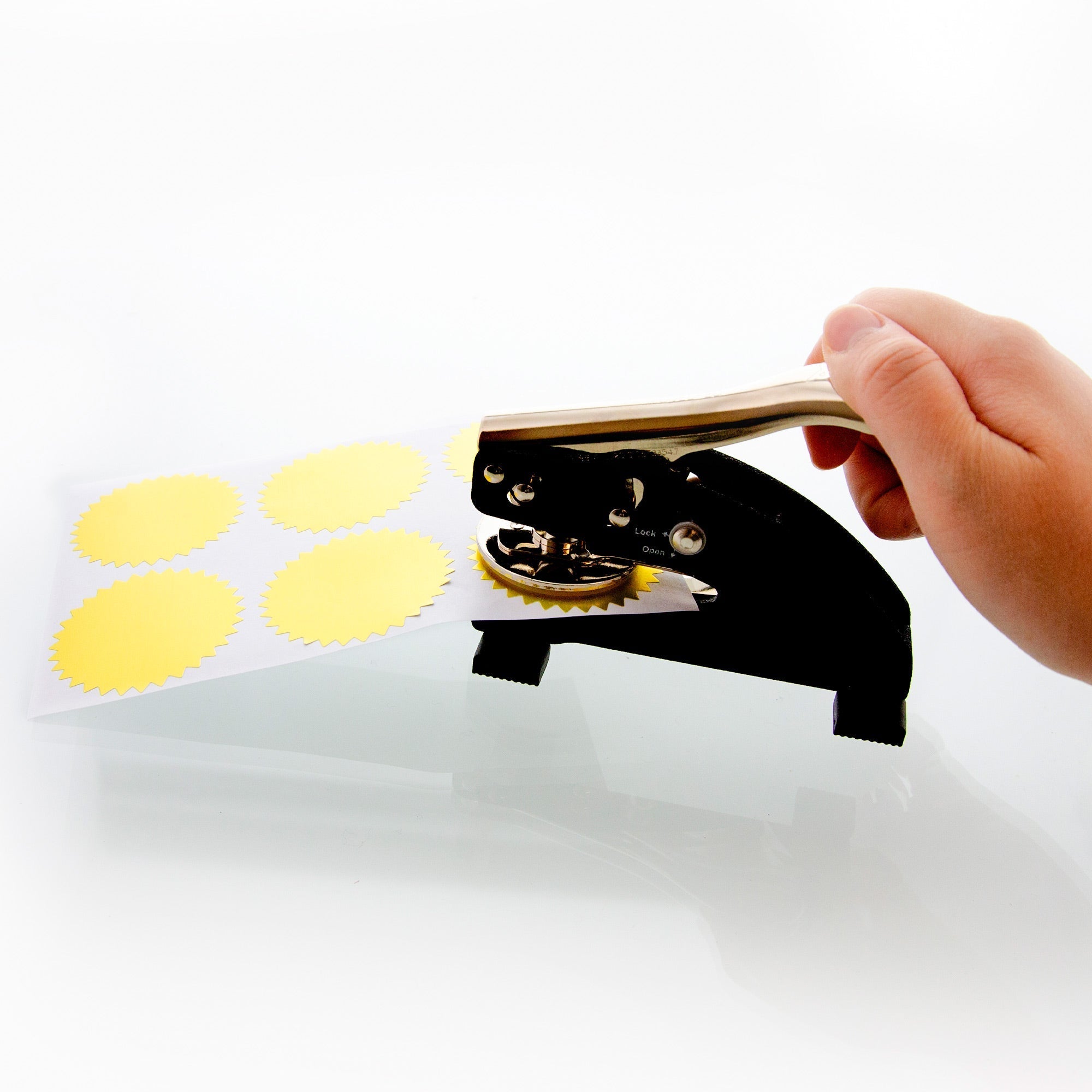 BAZIC 2" Gold Foil Notary/Certificate Seal Label