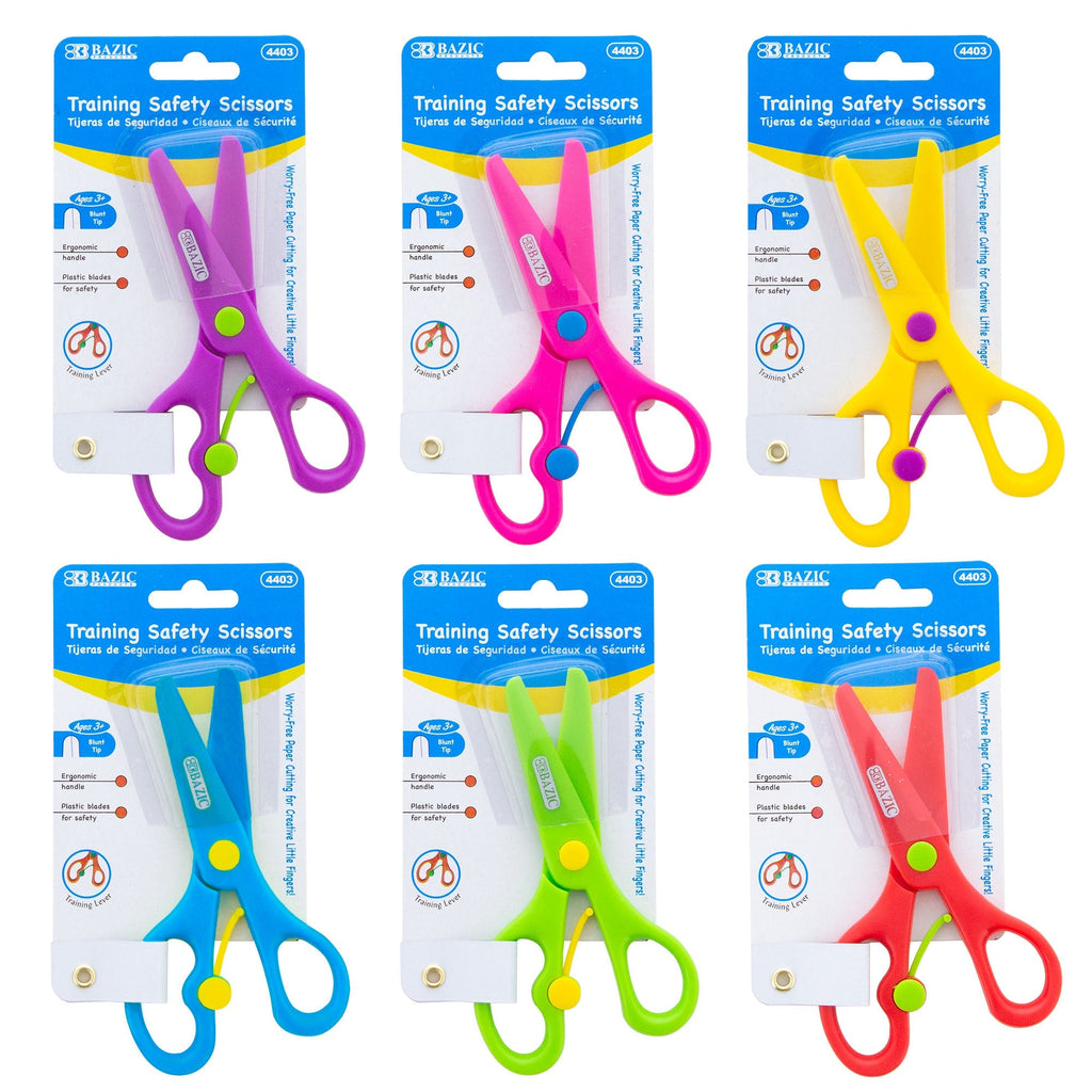 BAZIC 5" Kids Training Scissors