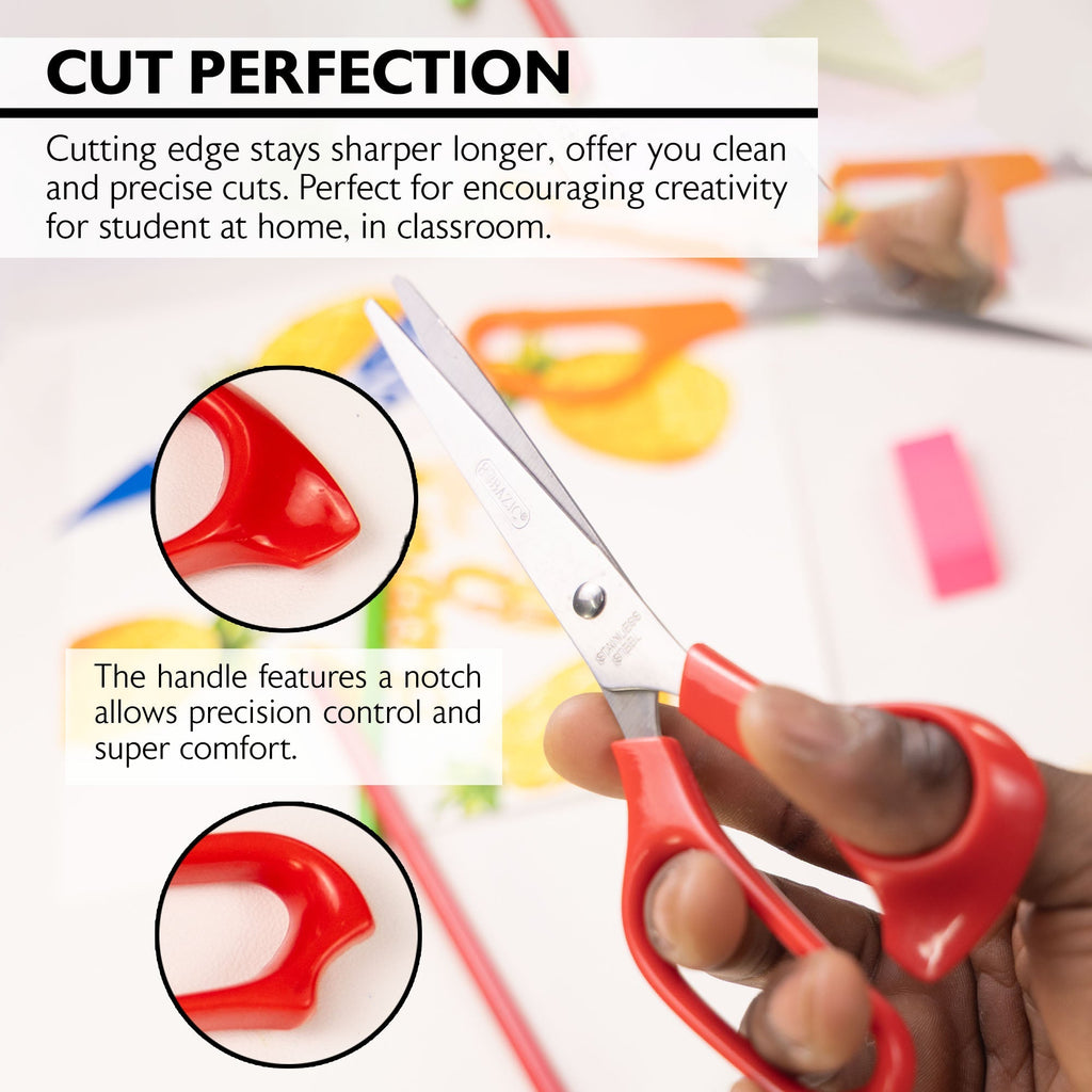 BAZIC 8" Classic Stainless Steel Scissors