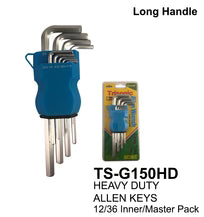 Heavy Duty Long Handle Allen Keys