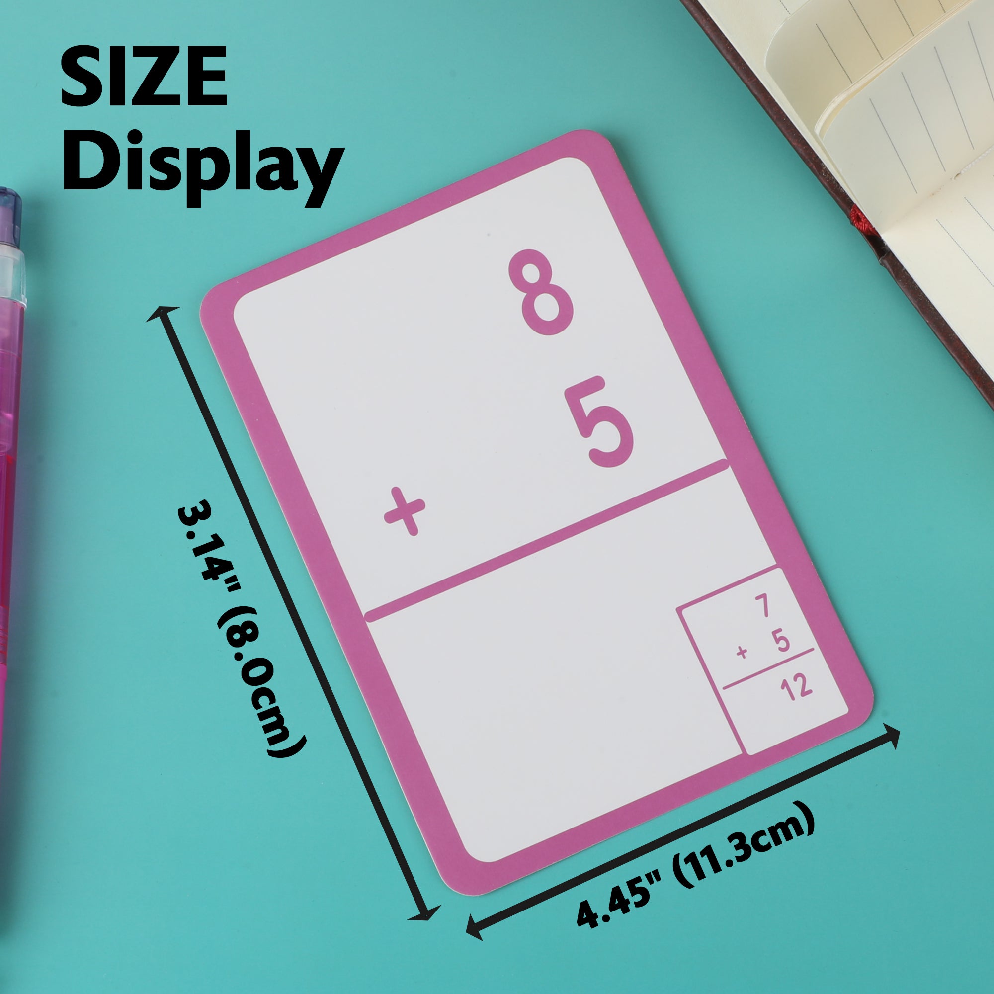 BAZIC Addition Flash Cards (36/Pack)