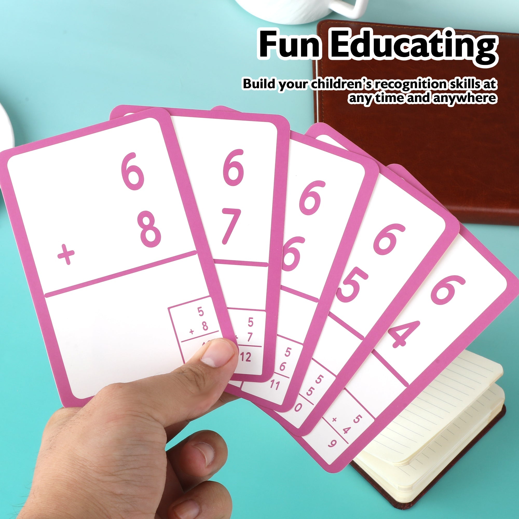 BAZIC Addition Flash Cards (36/Pack)